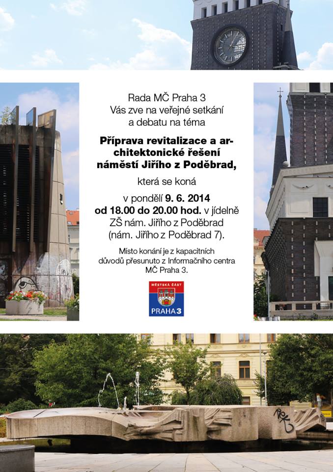 Debata k podobě Jiřáku / FOTO: MČ Praha 3