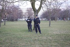 Protesty proti Olympijskmu parku / FOTO: Barbora Kleinhamplov, a2larm.cz