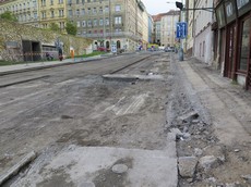 Pokračuje rekonstrukce křižovatky Prokopova-Jeseniova